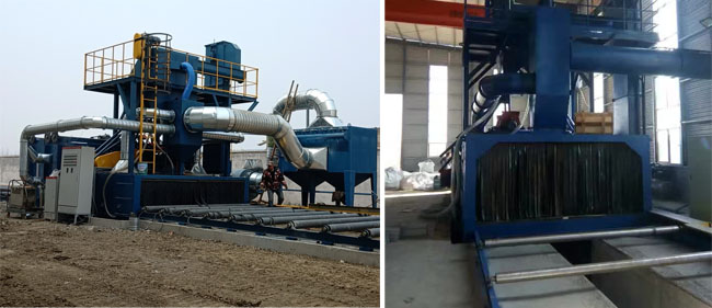 鋼板拋丸機(jī)，鋼結(jié)構(gòu)拋丸機(jī)